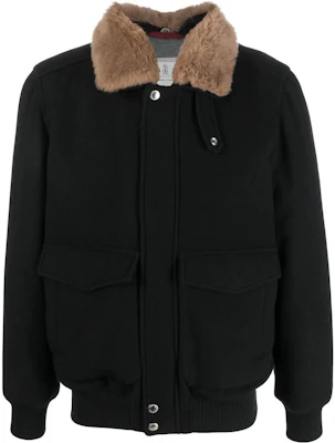 Chaqueta Colorblock Negra con Cuello Desmontable Brunello Cucinelli SS23 MT4976479-CHV49 Buy Chaqueta Colorblock Negra con Cuello Desmontable Brunello Cucinelli SS23 MT4976479-CHV49