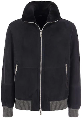 Brunello Cucinelli SS23 黑色立領拉鍊外套 MPMLP1737CM671 Buy Brunello Cucinelli SS23 黑色立領拉鍊外套 MPMLP1737CM671