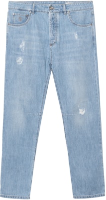 Brunello Cucinelli SS23 Jeans Lelaki Denim Tirus Distressed. M0Z37X2340-C1469 Buy Brunello Cucinelli SS23 Jeans Lelaki Denim Tirus Distressed. M0Z37X2340-C1469