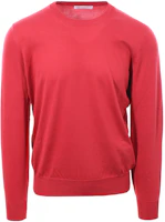 Brunello Cucinelli SS23 Red Solid Color Crewneck Long Sleeve Sweatshirt M2900100-CBM34 Brunello Cucinelli SS23 Red Solid Color Crewneck Long Sleeve Sweatshirt M2900100-CBM34