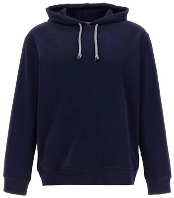 Brunello Cucinelli SS23 藍色連帽長袖純色休閒上衣 MTU149021G-C6134 Buy Brunello Cucinelli SS23 藍色連帽長袖純色休閒上衣 MTU149021G-C6134