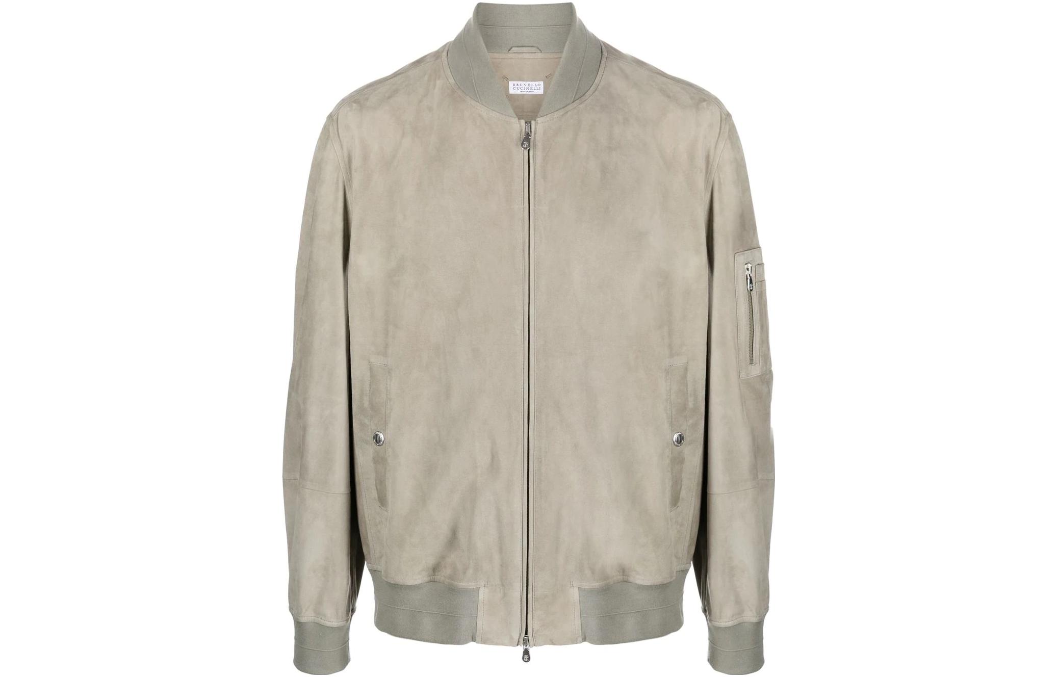 Brunello Cucinelli SS23 Solid Color Casual Zip-Up Jacket MPCLN1916-C6928