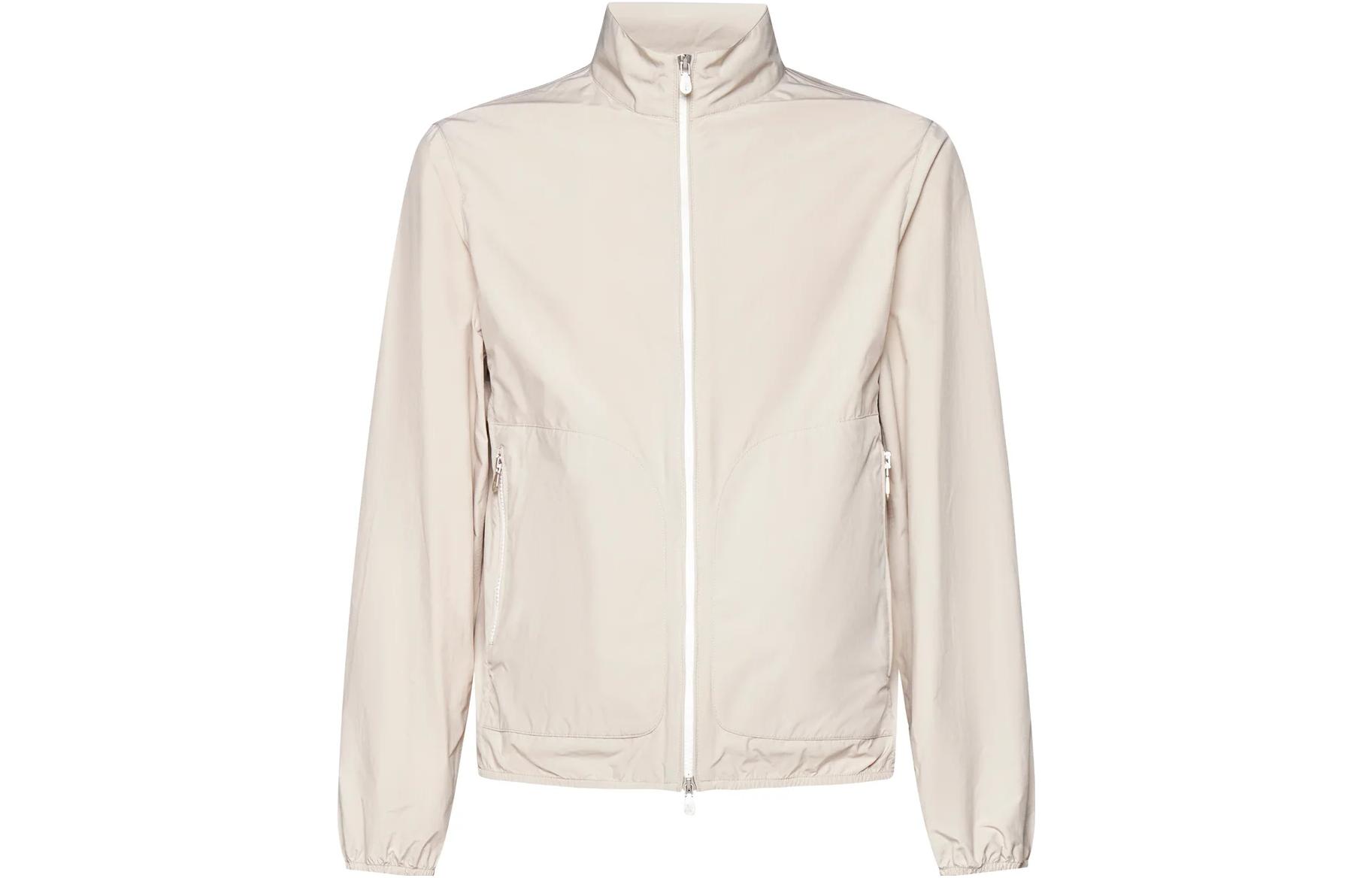 Brunello Cucinelli SS23 Solid Color Stand Collar Zip Jacket Men’s Off-White MD4796162-CIC81
