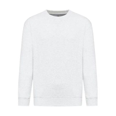 Brunello Cucinelli SS23 Solid Pullover Sweatshirt Grey White M0T359011G-C3657