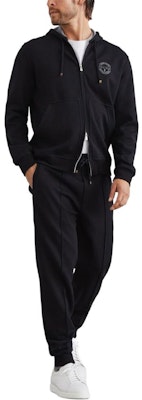 ブルネロクチネリ SS24 ブラック ロゴプリント フーデッドジップフーディー MM8319047G-CSQ44 Lookbook ブルネロクチネリ SS24 ブラック ロゴプリント フーデッドジップフーディー MM8319047G-CSQ44