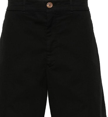 Brunello Cucinelli SS24 黑色纯色拉链口袋百慕大短裤休闲款 M289LU0010-C101 Sizing Brunello Cucinelli SS24 黑色纯色拉链口袋百慕大短裤休闲款 M289LU0010-C101