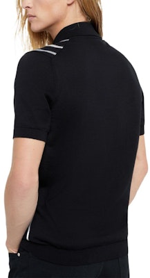 Brunello Cucinelli SS24 黑色條紋珠飾短袖Polo衫 M29804905-CUC27 Shop Brunello Cucinelli SS24 黑色條紋珠飾短袖Polo衫 M29804905-CUC27