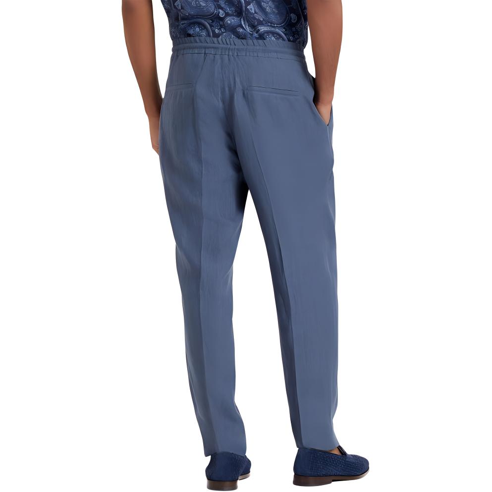 Purchase Brunello Cucinelli SS24 藍色中腰直筒休閒長褲。 MP420E1620-C280