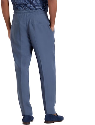 Brunello Cucinelli SS24 藍色中腰直筒休閒長褲。 MP420E1620-C280 Purchase Brunello Cucinelli SS24 藍色中腰直筒休閒長褲。 MP420E1620-C280