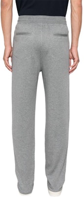 Brunello Cucinelli SS24 灰色鬆緊腰休閒長褲。 MM8313243G-C1253 Lookbook Brunello Cucinelli SS24 灰色鬆緊腰休閒長褲。 MM8313243G-C1253