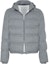 Buy Brunello Cucinelli SS24 灰色連帽羽絨拉鍊外套 MQ4631826C-DH81