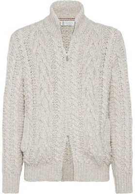 Brunello Cucinelli SS24 象牙色高領長袖針織毛衣 M26301106-C4145 Buy Brunello Cucinelli SS24 象牙色高領長袖針織毛衣 M26301106-C4145