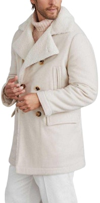 Brunello Cucinelli SS24 淺米色雙排扣皮革夾克。 MT4976345-CTC72 Purchase Brunello Cucinelli SS24 淺米色雙排扣皮革夾克。 MT4976345-CTC72