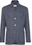 Order Brunello Cucinelli SS24 Chaqueta Azul Marino Impermeable de Herringbone Casual MY4436265C131