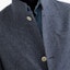 Shop Brunello Cucinelli SS24 Chaqueta Azul Marino Impermeable de Herringbone Casual MY4436265C131