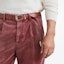 Details for Brunello Cucinelli SS24 Seluar Kasual Corduroy Merah Potongan Tirus. M280DE1450-C6324