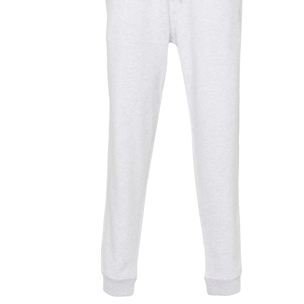 Details for Brunello Cucinelli SS24 窄管針織運動長褲 灰色 抽繩設計 MM8363231G-CW584