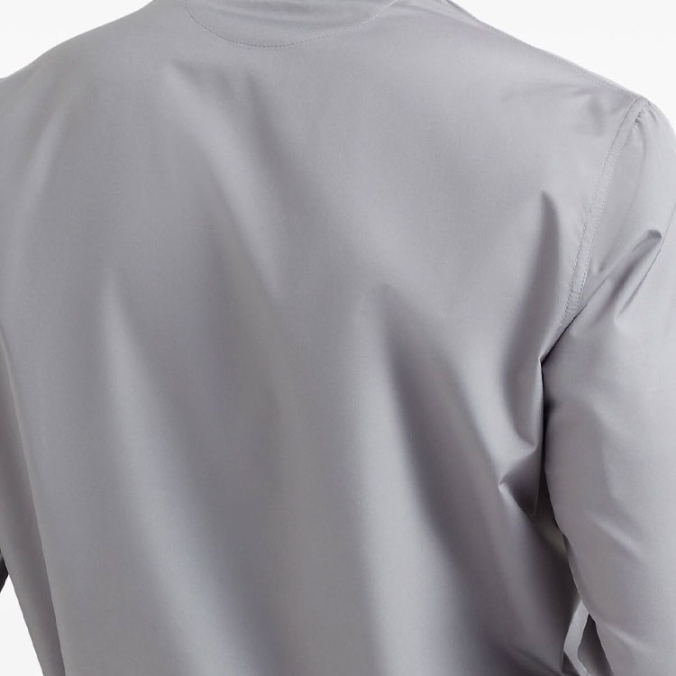 Details for Brunello Cucinelli SS24 灰色网球徽章长袖拉链夹克 MB4229082T-CFM15