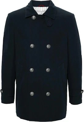 ブルネロクチネリ SS24 ミッドナイトブルー ダブルブレストブレザージャケット MY4646365-MIDNIGHTBLUE Buy ブルネロクチネリ SS24 ミッドナイトブルー ダブルブレストブレザージャケット MY4646365-MIDNIGHTBLUE