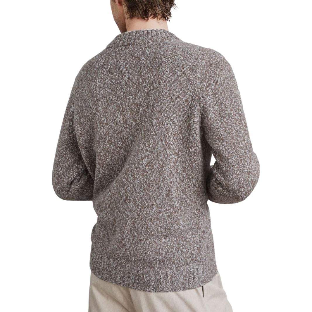 Shop Brunello Cucinelli SS24 Pullover Cashmere Sweater  Crewneck Taupe Grey. M26504701C-4053