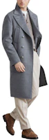 Purchase Brunello Cucinelli SS24 羊絨套頭圓領毛衣 灰褐色。 M26504701C-4053