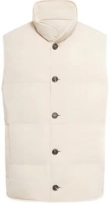 Brunello Cucinelli 白色無袖扣式夾克背心 MM4031852COY69 Buy Brunello Cucinelli 白色無袖扣式夾克背心 MM4031852COY69