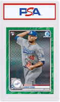 Brusdar Graterol 2020 Bowman Chrome X Rookie Green X-Fractor /31 #5 Brusdar Graterol 2020 Bowman Chrome X Rookie Green X-Fractor /31 #5