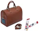 Lookbook BTS Tas Boston Cokelat Mute