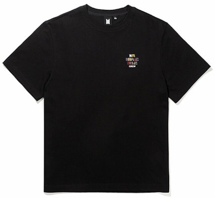 BTS x Mcdonald's Crew T-Shirt Black Buy BTS x Mcdonald's Crew T-Shirt Black