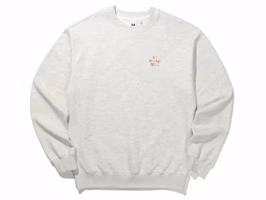 BTS x Mcdonald's Crewneck Sweatshirt Light Grey BTS x Mcdonald's Crewneck Sweatshirt Light Grey