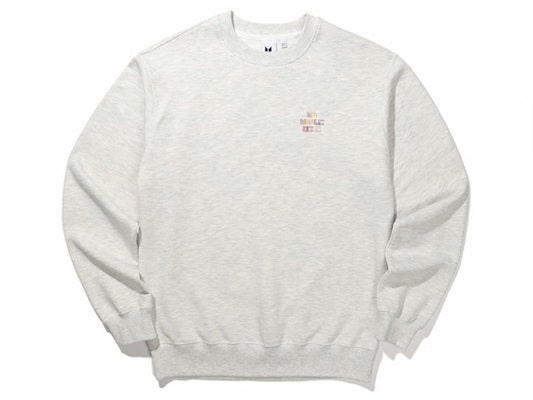 BTS x Mcdonald's Crewneck Sweatshirt Light Grey Buy BTS x Mcdonald's Crewneck Sweatshirt Light Grey
