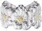 Order Buccellati Blossoms Gardenia 925銀花戒 情侶對戒 鍍金銀飾 台灣直送 JAGETE012372