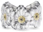 Order BUCCELLATI Blossoms Gardenia 銀鑽925銀戒 情侶款 男女通用款式 JAGETE012373