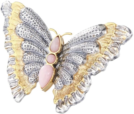 BUCCELLATI 蝴蝶設計 澳寶銀別針 男女情侶款 純銀胸針 JAGBRO023418 Lookbook BUCCELLATI 蝴蝶設計 澳寶銀別針 男女情侶款 純銀胸針 JAGBRO023418