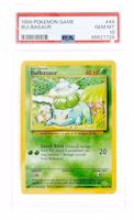 Bulbasaur 1999 Pokemon TCG Base Set 1st Edition #44/102 Bulbasaur 1999 Pokemon TCG Base Set 1st Edition #44/102