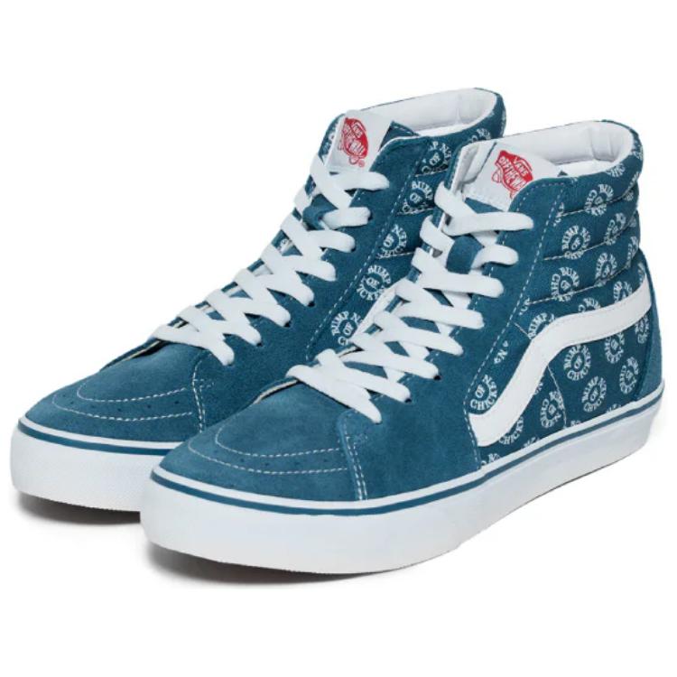 Shop 범프 오브 치킨 x 반스 스케이트-하이 '블루' 611434-0002