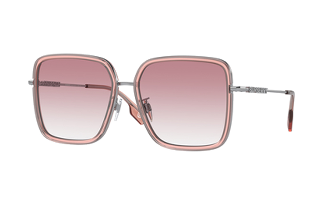 Burberry 3145D Full-Frame Alloy Square Sunglasses Unisex Couple Style Multicolor 0BE3145D