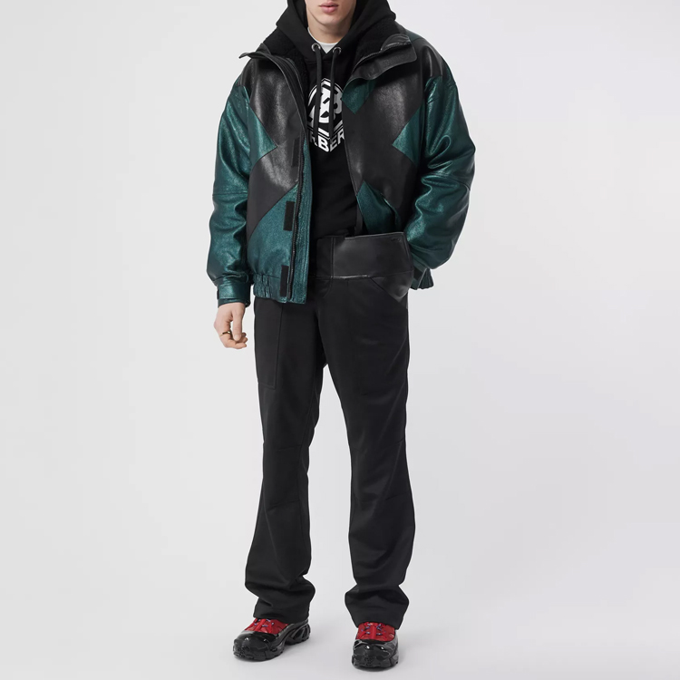 Burberry 3D Logo Cotton Sweatshirt for Men - Black 45596711 圖 3