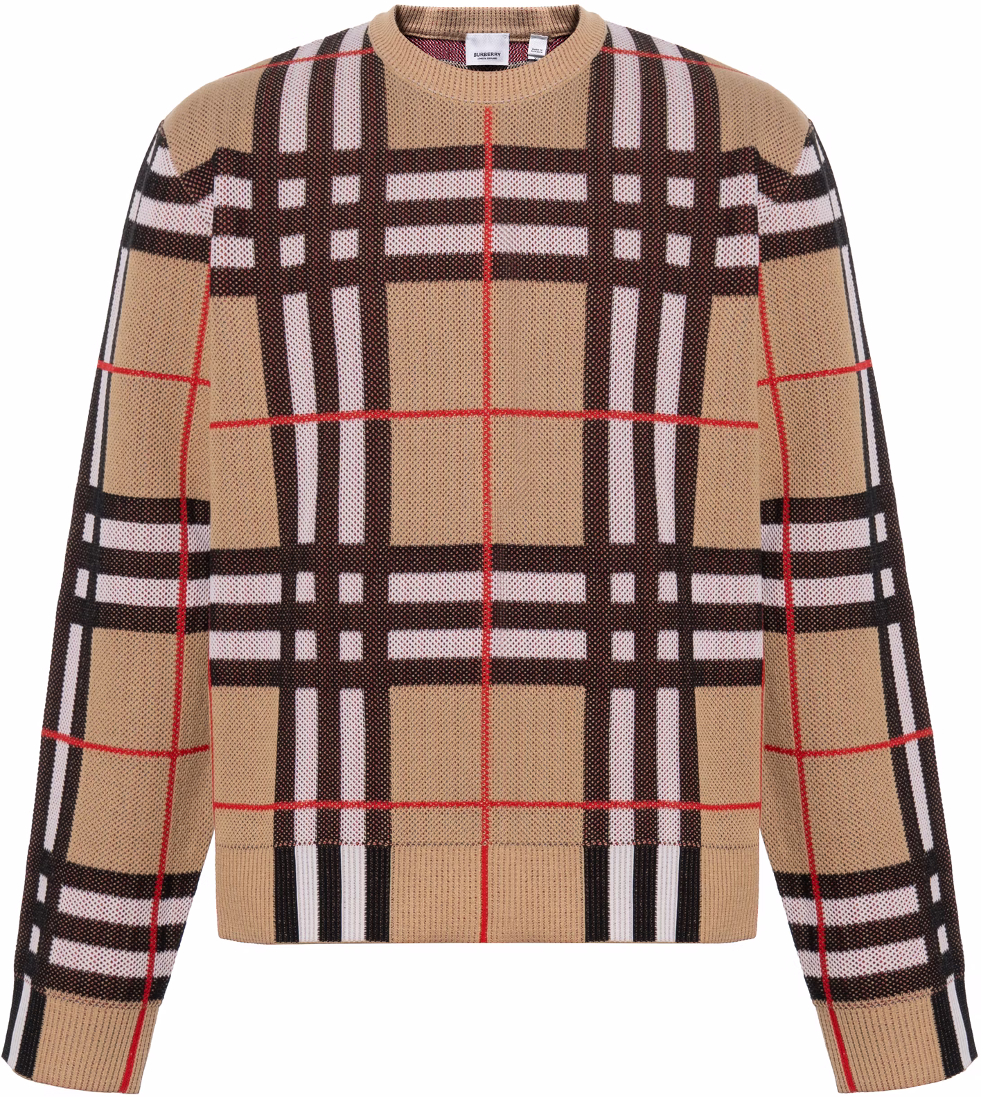 burberry-beige-checkered-full-print-crewneck-long-sleeve-sweater-80702851