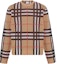 Buy Burberry 米色格紋滿版圓領長袖毛衣 80702851