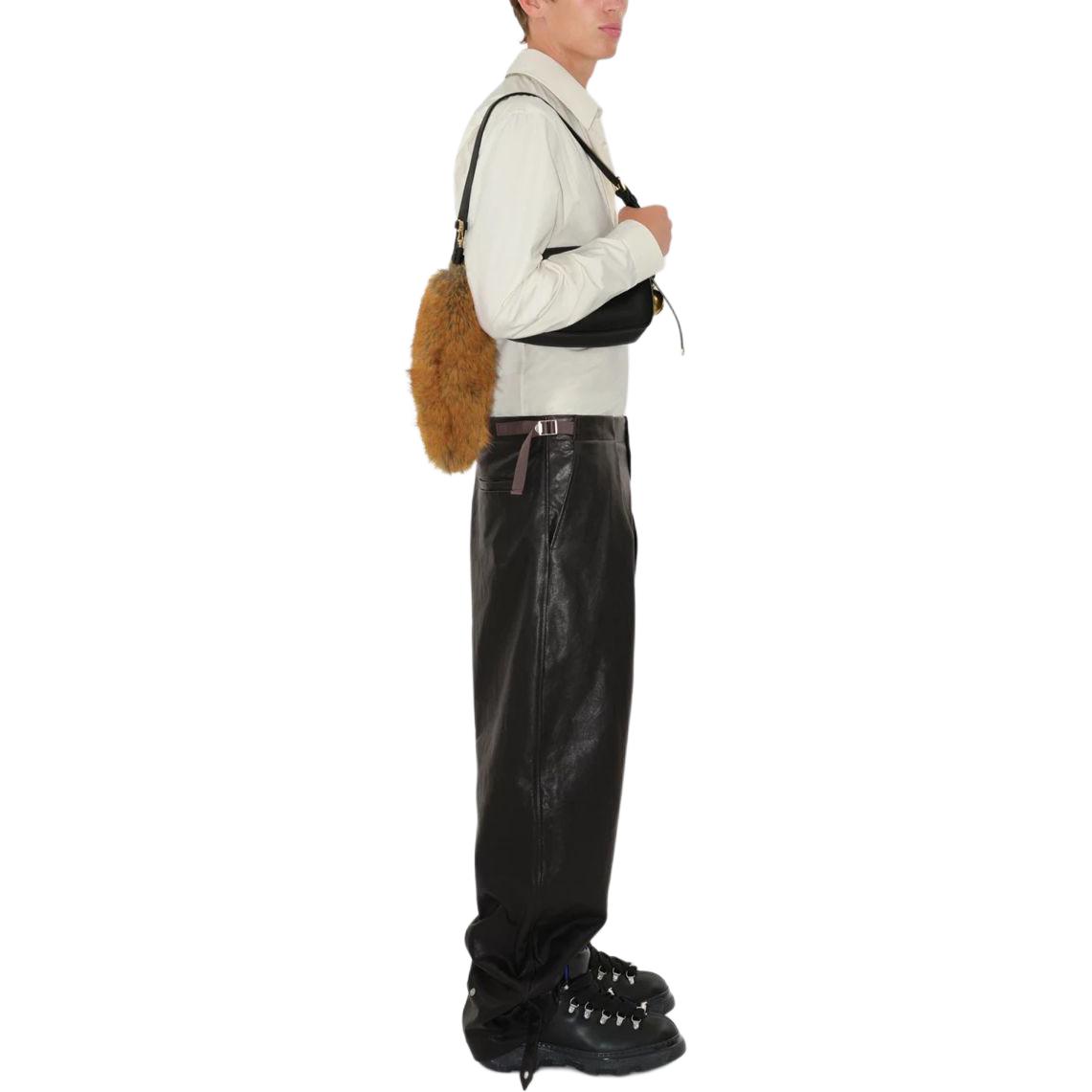 Purchase Burberry  Beige Long-Sleeve Pattern Print Shirt with Turn-Down Collar. 80778351