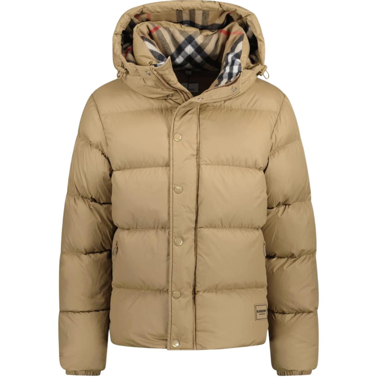 Order Chaqueta Burberry Beige Acolchada con Forro y Capucha. 80910931