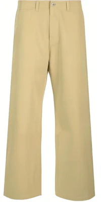 Burberry Beige Straight-Leg Casual Pants with Zipper and Side Pockets 80806491 Buy Burberry Beige Straight-Leg Casual Pants with Zipper and Side Pockets 80806491