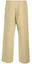 Lookbook Burberry Beige Straight-Leg Casual Pants with Zipper and Side Pockets 80806491