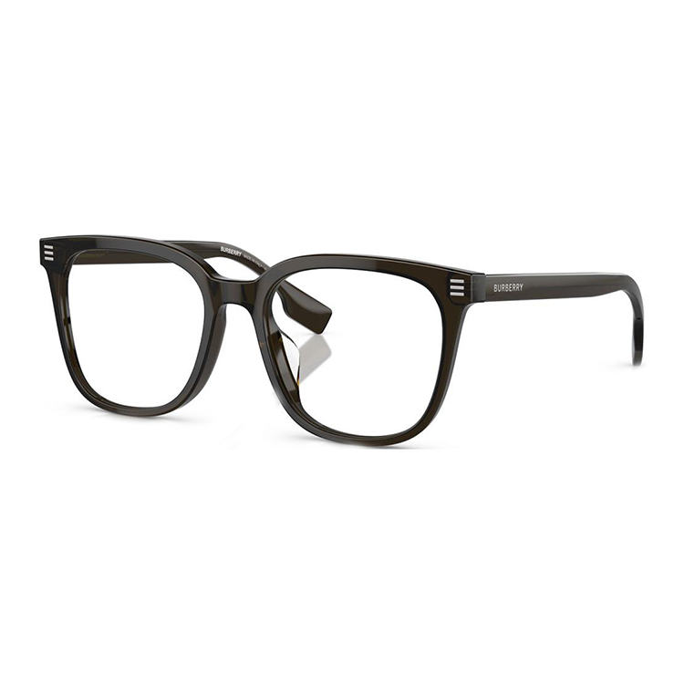 Burberry  Black Acetate Square Optical Glasses with Logo. BE2361D-3010