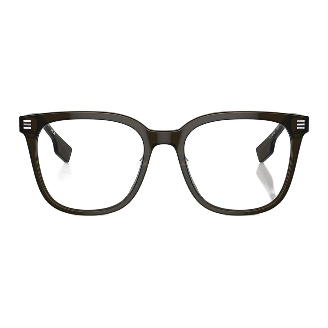 Lookbook 博柏利 黑色方形镜框光学眼镜附标志。 BE2361D-3010