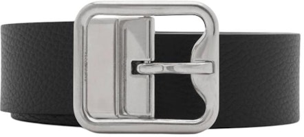 Burberry Black Blue Reversible Calf Leather Belt 3.5CM with Letter Detail. 80920561 Burberry Black Blue Reversible Calf Leather Belt 3.5CM with Letter Detail. 80920561