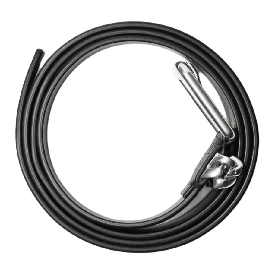 Lookbook バーバリー ロゴ＆ピンバックル付きブラックカーフスキンレザーベルト 3cm幅 80943871