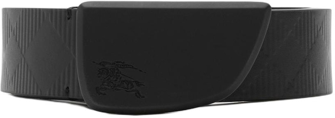 バーバリー ブラック カーフスキンレザー ベルト ピンバックル付き 3.5CM幅 80810991 Order バーバリー ブラック カーフスキンレザー ベルト ピンバックル付き 3.5CM幅 80810991