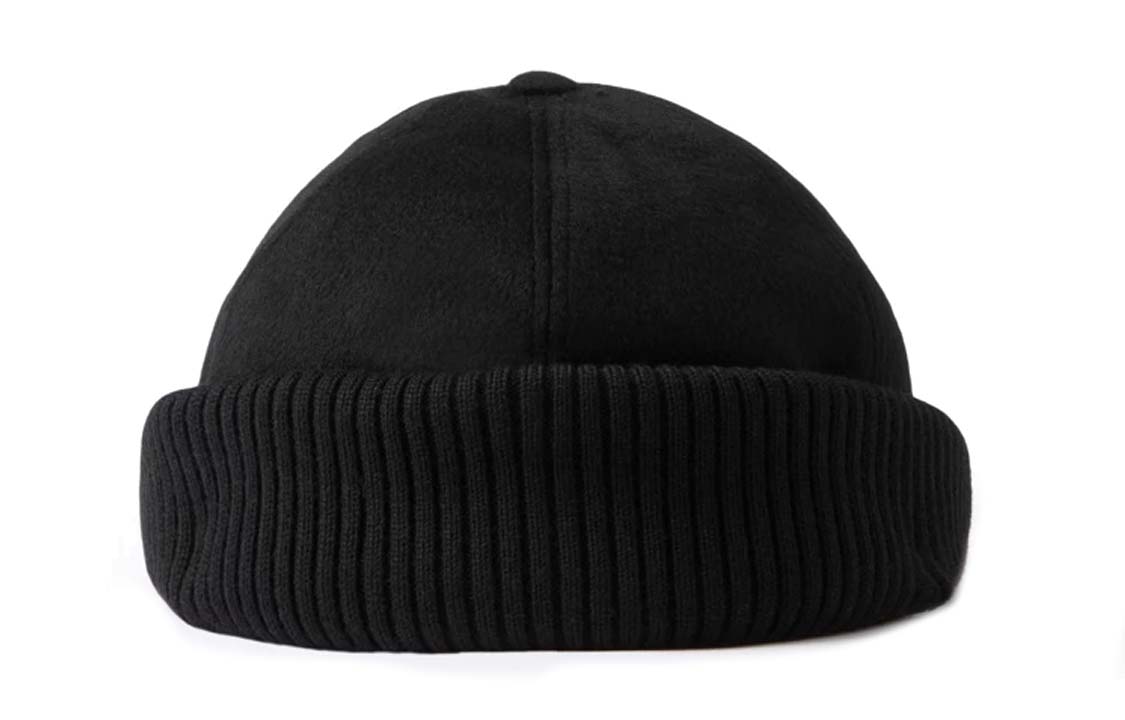 Shop Burberry Topi Hitam dengan Hiasan Monogram dan Rekaan Rekonstruksi 80638851